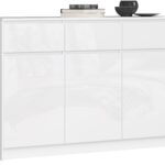 KOMODA K140 3D 3SZ CLP PK BIAŁY POŁYSK