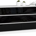 KOMODA K160 6SZ CLP PK CZARNY POŁYSK