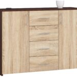 KOMODA K45 PK WENGE / DĄB SONOMA