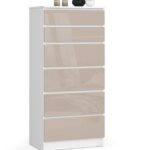 KOMODA K60 6SZ CLP PK CAPUCCINO POŁYSK