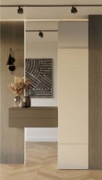 Garderoba Szafa HAGA 1SZ KASZMIR BEŻ - obrazek 3