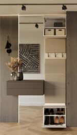 Garderoba Wieszak HAGA 1W KASZMIR BEŻ - obrazek 4