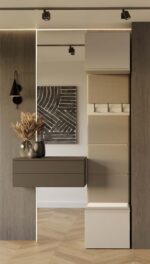 Garderoba Wieszak HAGA 1W KASZMIR BEŻ - obrazek 3