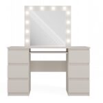 Zestaw Toaletka KUBA + LUSTRO MARINA KASZMIR BEŻ - obrazek 3