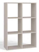 Regał Malax 2X3 KASZMIR BEŻ - obrazek 3