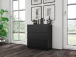 Komoda Malwa M3 CZARNY - obrazek 3