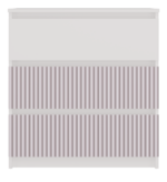 Komoda Malwa M3 ARTESO PINK Różowy - obrazek 3