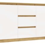 Komoda Malwa 2D3S DĄB ARTISAN BIEL