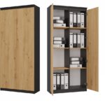 Regał Hemn RS-80 ANTRACYT ARTISAN