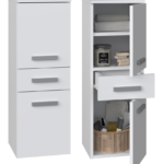 Słupek łazienkowy Nel V DDS BIAŁY