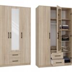 Szafa Romana 120 z Lustrem DĄB SONOMA