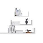 Regał Ścienny Wiszący MOBI 3P BIAŁY - obrazek 7