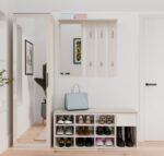 Szafka Na Obuwie Buty Otwarta TALLIN KASZMIR BEŻ Do Przedpokoju - obrazek 2