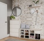 Szafka Na Obuwie Buty Otwarta TALLIN KASZMIR BEŻ Do Przedpokoju - obrazek 3