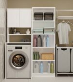 Słupek łazienkowy Pola MULTI BIAŁY - obrazek 2