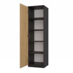 Szafa Malwa SD-50 ANTRACYT DĄB ARTISAN - obrazek 7