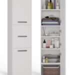 Słupek łazienkowy Sara S43 BIAŁY