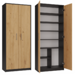 Regał Oliv 2D ANTRACYT ARTISAN