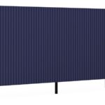 Komoda KAMA 3D SLIM ARISAN GRANAT