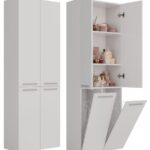 Słupek łazienkowy Nel 2K/DD BIAŁY