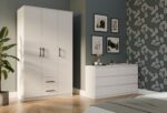 Szafa Romana 120 BIAŁA Bez Lustra - obrazek 2