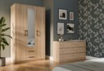 Szafa Romana 120 z Lustrem DĄB SONOMA - obrazek 2