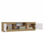 RTV Malwa 140 DĄB ARTISAN BIEL - obrazek 4