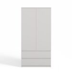 Szafa Malwa SS-90 BIAŁY - obrazek 5