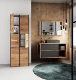 Słupek łazienkowy Sara S33 ANTRACYT DĄB ARTISAN - obrazek 5