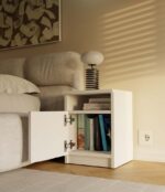 Szafka nocna GALAX 30 1D BIAŁY - obrazek 4