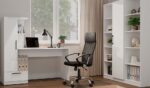 Zestaw Biurko + Regał COSMO BIAŁY - obrazek 3