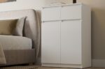 Komoda Malwa 2DD2S Szafka 2 Drzwi 2 Szuflady Do Salonu BIAŁY - obrazek 4