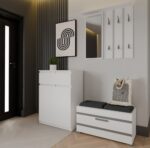 Komoda Malwa 2DD2S Szafka 2 Drzwi 2 Szuflady Do Salonu BIAŁY - obrazek 5