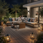 Zestaw Mebli Ogrodowych MARBELLA z Sofą Narożnikiem i Stolikiem SZARY - obrazek 4