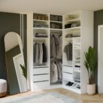 NADSTAWKA 100 OPENO BIAŁA Półka Do Garderoby Modułowa 100 cm Do Sypialni - obrazek 2