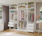 NADSTAWKA 60 OPENO BIAŁA Półka Do Garderoby Modułowa 60 cm Do Sypialni - obrazek 5