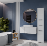 Słupek łazienkowy Sara S33 BIAŁY - obrazek 4