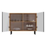 Komoda KAMA 2D ARTISAN CZARNY - obrazek 3