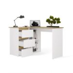 Biurko NICEA LEWE ARTISAN BIEL - obrazek 7