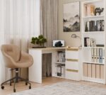 Biurko NICEA PRAWE ARTISAN BIEL - obrazek 4