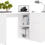 Biurko NICEA PRAWE BIAŁY