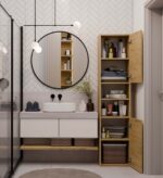 Słupek łazienkowy Sara S40 DĄB ARTISAN - obrazek 5