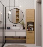 Słupek łazienkowy Sara S40 DĄB ARTISAN - obrazek 4