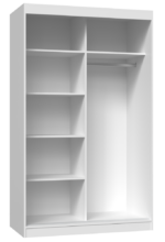 Szafa Iga 120 A/B ANTRACYT ARTISAN - obrazek 4