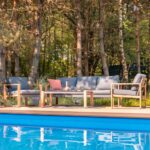 Zestaw Mebli Ogrodowych DUISBURG Sofa Fotel Stolik ANTRACYT / BRĄZOWY - obrazek 3