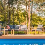 Zestaw Mebli Ogrodowych DUISBURG Sofa Fotel Stolik ANTRACYT / BRĄZOWY - obrazek 5