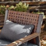 Zestaw Mebli Ogrodowych TEXAS z Sofą Fotelami i Stolikem Kawowym SZARY - obrazek 5