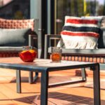 Zestaw Mebli Ogrodowych TEXAS z Sofą Fotelami i Stolikem Kawowym SZARY - obrazek 7