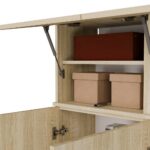 Garderoba HAGA IV/3Sz1W DĄB SONOMA 3x Szafa + Wieszak - obrazek 7