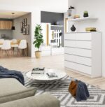 KOMODA K120 10SZ CLP PK BIAŁY - obrazek 2